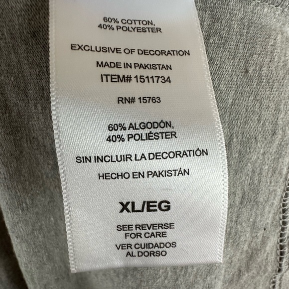 Champion brand T-shirt. Oxford Heather. Size XL. Nice strong weight. NWT. - Picture 7 of 8